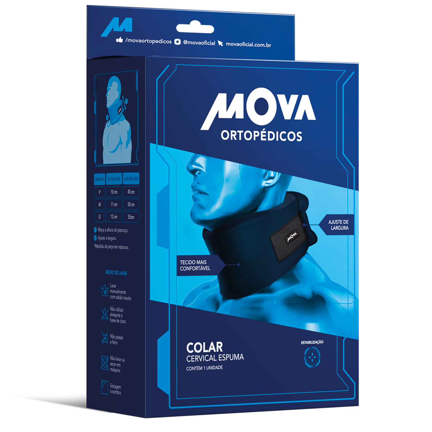 Colar Cervical Espuma